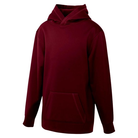 ATC Youth Maroon Game Day Fleece Hooded Sweatshirt | Youth Medium - Picture 3 of 3